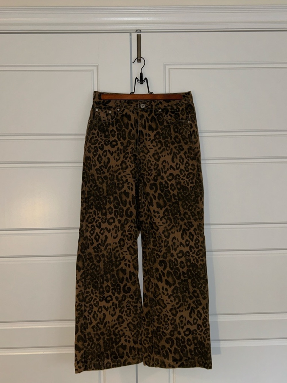 Aelfric Eden Straight Leg women’s Leopard Jeans